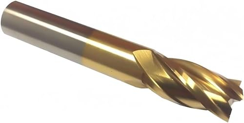 CNC QUALITÄT Schlichtfräser - Schaftfräser Ø 2 bis 16 mm - Fräser HSSCo TiN - für den universellen Einsatz (Ø 5 mm)