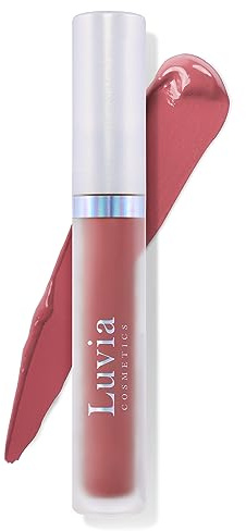 Luvia Cosmetics Liquid Lipstick Matte – Pflege-Lippenstift, Mattes Finish, Langanhaltend, Vegane Formel, Farbton: Pure Berry