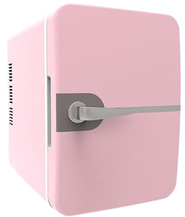 Sharplace Mini réfrigérateur thermoélectrique 6l, Alimentation USB, Refroidisseur et réchauffeur de Boissons, pour Bar, Camping, Maison, Camping-Car, plongée, Rose