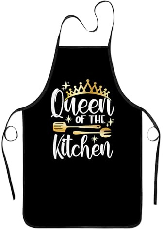 zukmvuh Grilling Aprons for Women Men,Bbq Baking Apron for Men Women,King and Queen Aprons, Funny Aprons for Couple, Small