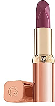 L'Oréal Paris Lippenstift mit samtigem Finish im intensiven Nude-Ton, Color Riche Les Nus, Nr. 183 Exuberant (lila), 1 x 4,5 g