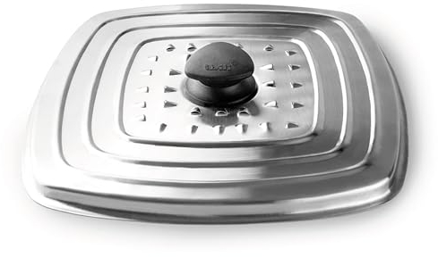 IBILI Mehrzweckdeckel, quadratisch, Edelstahl, speziell für Grills