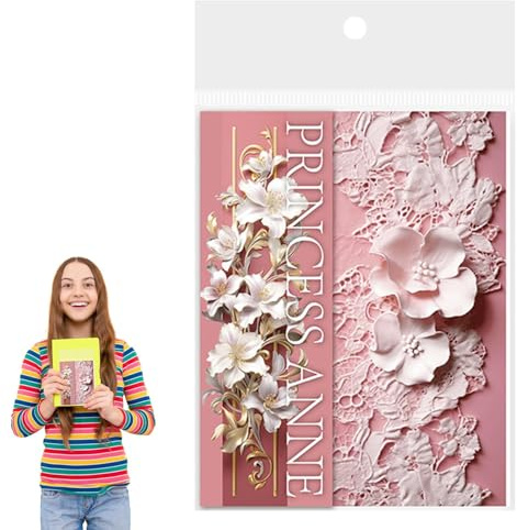 Tuxxjzm Carta per decoupage floreale, strappabile in stile floreale, per artigianato, per découpage, decorazioni eleganti e decorative per album di ritagli e diari