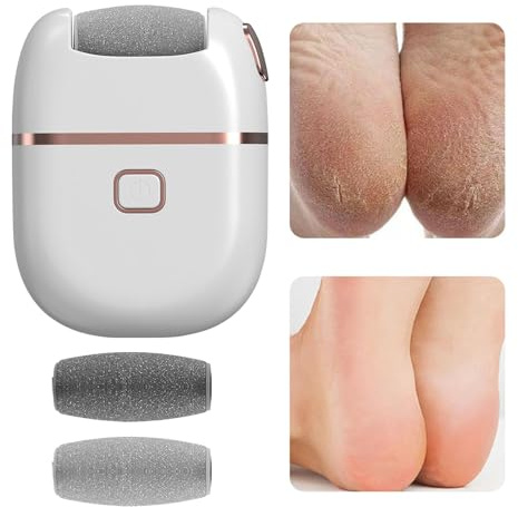 Quitacallos eléctrico para pies,Quitacallos eléctrico para pies - de pies eléctrica recargable - Herramientas removedoras de callos para eliminar la piel muerta: herramientas de pedicura electrónicas