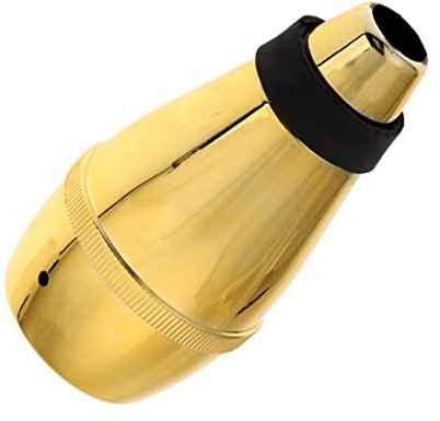 VICASKY Leichter Kunststoff Trompeten Übungsdämpfer Gold Praktischer Trompetenmute Für Ruhiges Üben Einfache Handhabung Und Effektive Geräuschreduzierung Für Musiker
