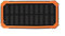 Batterie Externe Solaire Portable 20 000 mAh avec Charge Rapide et Deux Ports USB, idéale pour Le Camping et la Survie (Orange)