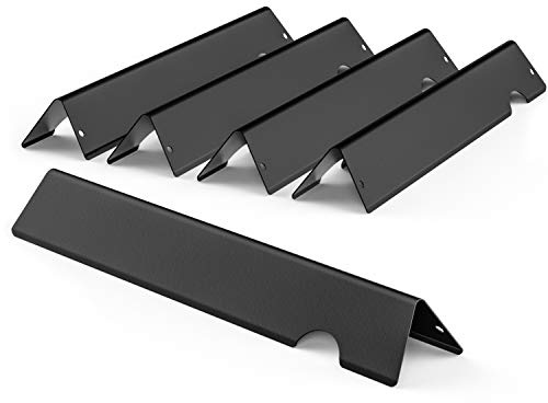 Onlyfire 43.5 cm Flavorizer Bars för Weber Genesis II/LX 300-serien | Smakstänger i Porslinsstål | Weber Gasolgrill Reservdelar | Grilltillbehör/Ersättning för Weber 66032/66795, 5 PCS