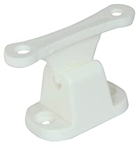 A/A Arrêt de porte de camping-car – Loquet de porte de camping-car, butoir de porte en forme de T, accessoires de porte de caravane pour caravane, camping-car, bateau, Blanc