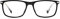 Polaroid Unisex Rectangle Full Rim Frame-1057668075417 Sunglasses, 807/17 Black, 54