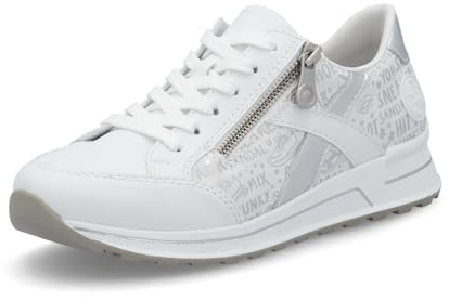 Rieker dam lågtopp sneakers N1403, dam halvskor, lös insats, Vis 80, 38 EU Weit