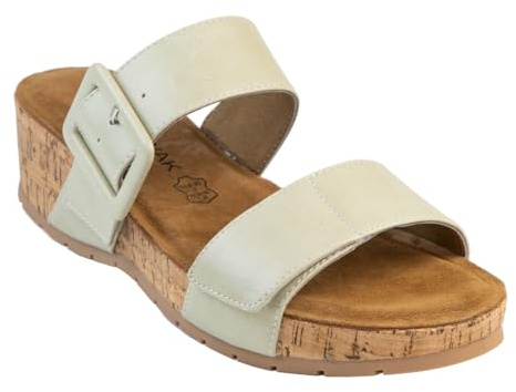 CHATTAWAK Damen 18HGIOBEIGE41 Sandale mit Absatz, Beige, 41 EU, beige, 41 EU