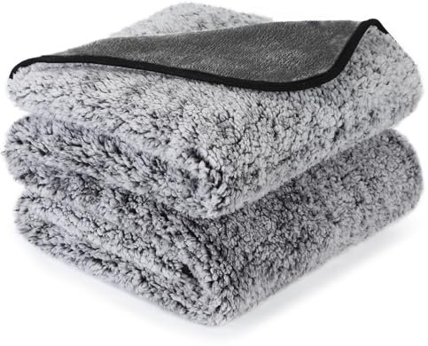 PETTOM Hundedecke Wasserdicht, Hundedecke Flauschig aus Sherpa Fleece, Hunde Decke Sofaschutz, Katzendecke Flauschig und Weich, Decke Hund Katze Grau 100 x 75 cm