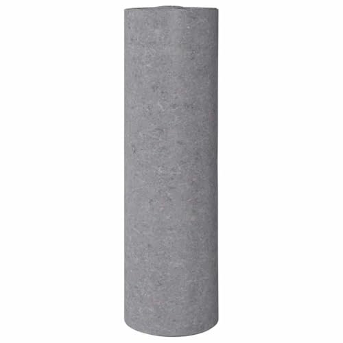 vidaXL Bâche de protection contre peinture 50 m 220 g/m² gris, housse de protection, polaire de couverture de peintre, polaire de couverture