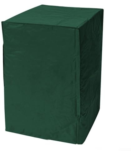 Housse de chaise d'extérieur en tissu Oxford 210D, imperméable, protection UV, chaises empilées, barbecue, vert, plusieurs tailles (68 x 68 x 72 cm)