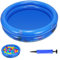 Aufblasbare Pool, Planschbecken für Kinder, Planschbecken Klein, 90cm Durchmesser, Aufblasbares Schwimmbecken Kinder, Kinderpool Aufblasbar für Outdoor, Garten