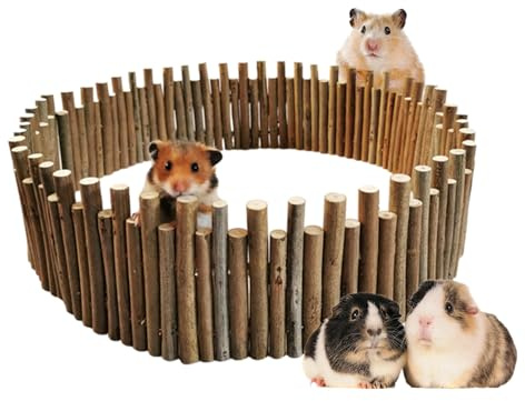 Recinto Per Criceti Per Gabbia - Da Gioco In Legno Per Roditori | Ponte Per Criceti | Per Proprietari Di Animali Amanti Di Animali Rifugi Negozi Per Ambienti Domestici E
