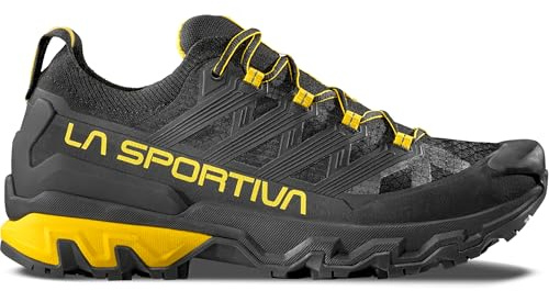 LA SPORTIVA Uomo Ultra Raptor 3 Scarpe, Black-Yellow, 44.5