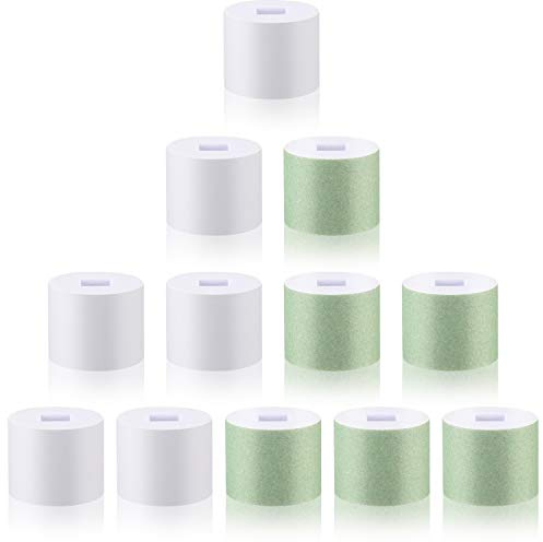 12 recambios para pulidores de uñas eléctricos, para manicura y pedicura, rodillos de repuesto para pulidor eléctrico de uñas, limar, pulir y brillar