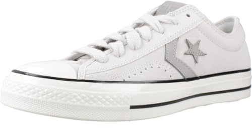 Converse Women's Star Player 76 Suede Casual Shoes, gray, 7.5 UK