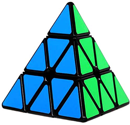 MYWH Pyramid Speed Cube 3X3X3 Triangle Magic Cube Puzzle for Kids Adults