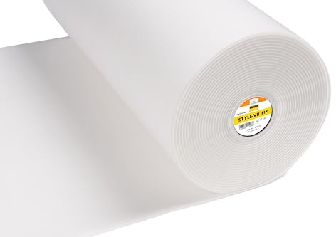 Vlieseline Freudenberg Style-Vil Fix weiß fixierbarer Schaumstoff Meterware 72cm breit