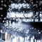 Ollny 6m Lichterkette außen 400 LEDs, Lichterketten mit 8 Modus und Timer, Cluster Lichterkette IP44 wasserdicht mit Stecker, für Weihnachtbaum Hochzeit Party (kaltweiß)