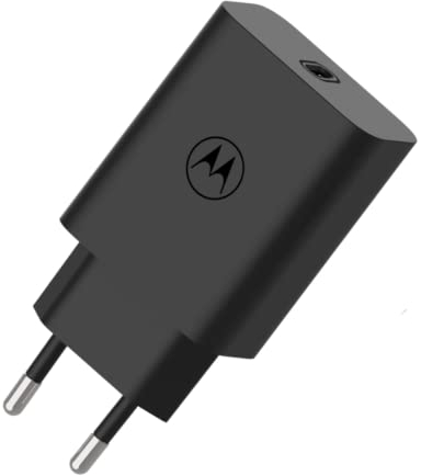 Motorola Chargers - Turbopower 30W USB-PD-Netz-Schnellladegerät/Stromadapter mit 1M USB-C-C Kabel.