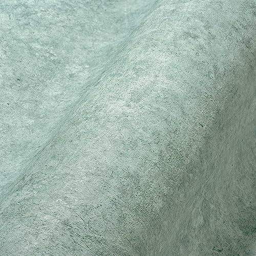 Livingwalls Travel Styles Vliestapete - Tapete mit verwaschener Optik in Grün - stylische Wandtapete für verschiedene Räume in 10,05 m x 0,53 m