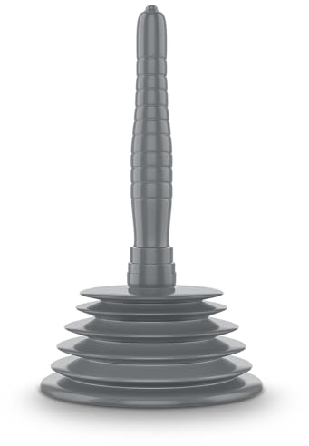 Klangfeiler® Power Abflussreiniger Pömpel - 130mm Saugglocke für Waschbecken, Küche, Duschen e.t.c.