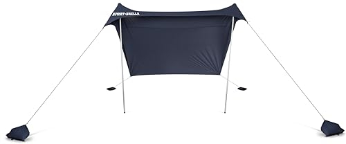Sport-Brella Sol-Breeze Shelter UPF 50+ Sun and Rain Canopy for Camping, Beach and Sports Events (10x10)