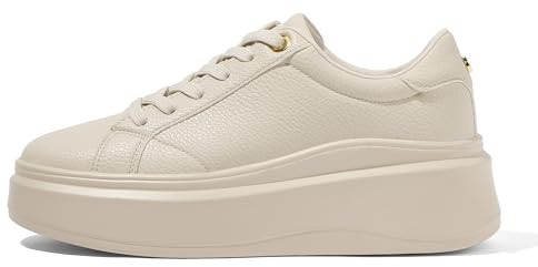 LUCKY STEP Sneakers Donna con Zeppa – Scarpe alla Moda, Classiche Basse, Scarpe Casual in Pelle Sintetica, Comode per Tutti i Giorni