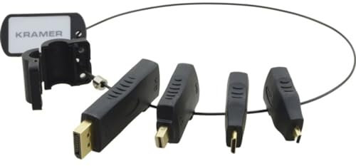 Kramer Electronics AD-Ring-2 Cable interface/gender adapter Black