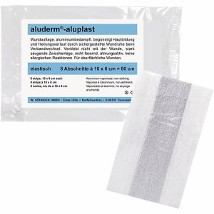 Söhngen Verbandskasten-Set aluderm-aluplast Wundpflaster elastisch 10x6 cm VE=12 Stück