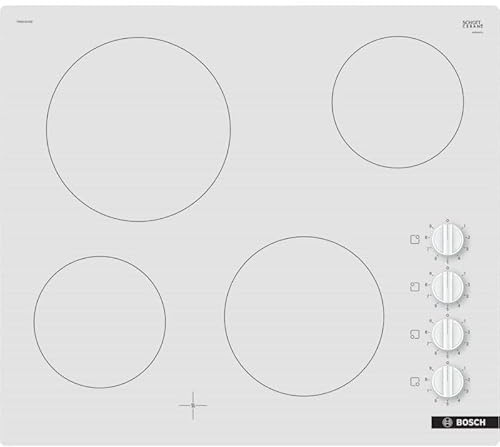 Bosch PKE612CA2E, Placa eléctrica Serie 2, White