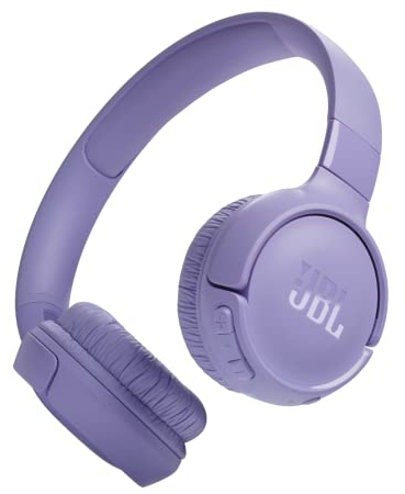 JBL Tune 520 BT Wireless On-Ear Headphones with JBL Pure Bass Sound, Bluetooth 5.3, Hands-Free Calls and 57-Hour Battery Life, Purple