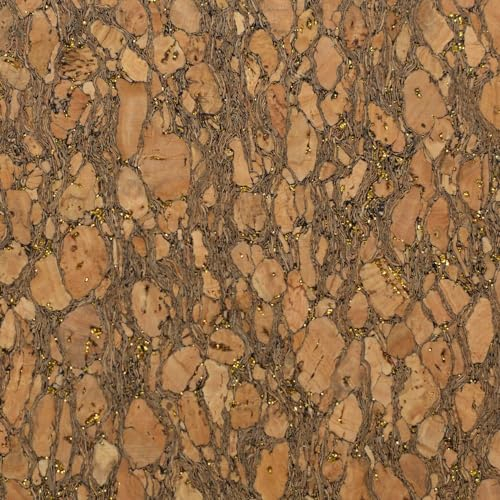 Korkstoff CORCOON | gold | ab 0,5 m | Meterware