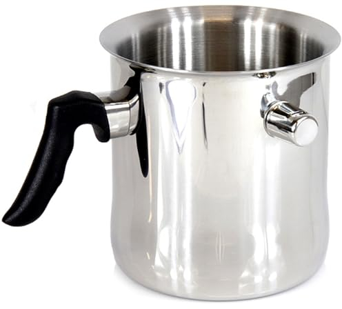 Simmertopf/Milchtopf vom MEYERHOFF als Kochtopf aus Edelstahl für Gas, Elektro Induktion 1,5 Liter (1,5 Liter)