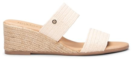 miMaO Sandalias con cuña Esparto Natural, EU 38