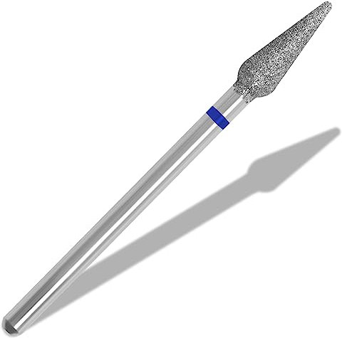 Vnjaoi Diamond Nail Drill Bit e affusolate fresa elettrica per unghie lima pulisci cuticole strumento per unghie acriliche fresa rotante per unghie lucidatura manicure pedicure