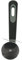 Fackelmann Pro Pizzaschneider, multifunktionales Pizzarad, Edelstahl-Funktionskopf, Soft-Touch-Griff, 19,5 x 6,5 x 2,3 cm, Schwarz und Grau