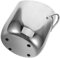 TOGEVAL Cubo de Hielo de Acero Inoxidable contenedor dispensador cubeta de Hielo cubitera para Bar cubitera para Eventos cubiteras para Hielo Cubo de Hielo de Agua Tina de Hielo Silver