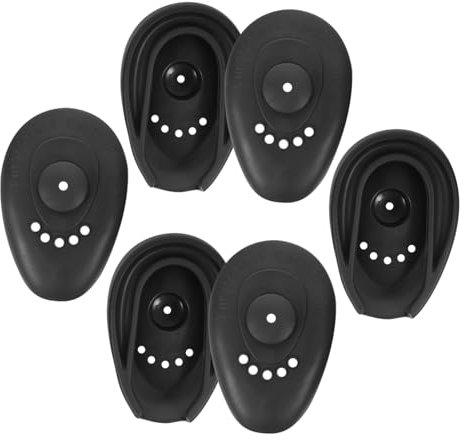 Beaupretty 3pares Orejeras De Silicona Para Teñir El Cabello Reutilizables Calor Para Uso Salones De Belleza y Casa