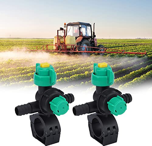 Boquilla de pulverización agrícola con tamaño de flujo ajustable para aplicación de insecticidas para tubo de acero y manguera de agua