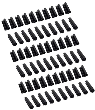 BABIBAOBEI Lot de 20 pinces de protection d'hiver pour piscine - Double forme isolée pour réservoirs en métal enterrés - ABS permanent