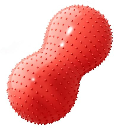 Aymzbd Fitness Ball with Pump, Balance And Sitting Ball for Home Gym, Girls And Boys, Children's Training, Red