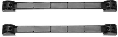 QUARKZMAN 2 Pezzi Fascia Magnetica Porta Utensili 12 Barra Magnetica Per Utensili Resiste Fino A 10 Libbre Per Negozio Officina Garage Cucina Organizzazione Risparmio Spazio