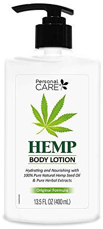 Personal care Hemp Body Lotion with Pump