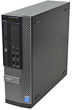 DELL Optiplex 7020 SFF Windows 11 Pro Desktop PC | Core i3 3.5GHz | SSD Serial Interface RS232 COM MCN DVD Player Computer Corporate Desktop Office Industry (Refurbished) (16GB RAM SSD 480GB)