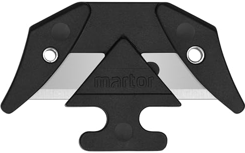 MARTOR 10 x SECUMAX-KLINGE, Ersatzklingen Cuttermesser, Sicherheitsmesser, 25,8 mm, Scharf, 2-fach Nutzbar, NR. 3448