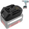 EIN18MT Battery Adapter for Einhell for Makita, TEPULAS Adapter Converter for Einhell 18V Li-ion Battery to Replace for Makita 18V Battery and Work for Makita 18 V Power Tools (No Battery)